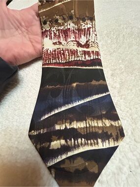 🎁3 for $30 - Vintage Brushstroke Necktie